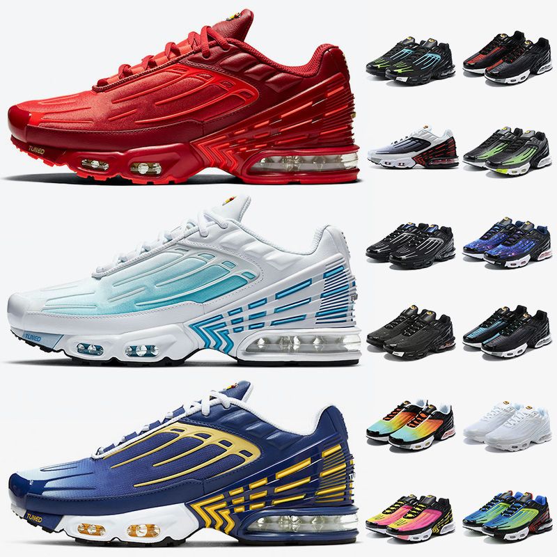 Kaufen Sie Nike Air Max Plus Tn 3 Nike Tuned Tn Plus 3 Großhandel Top  Qualität Tuned Tn Plus 3 Frauen Herren Laufschuhe Red Laser Blue Deep  Königs Tn 3 Trainer Turnschuhe