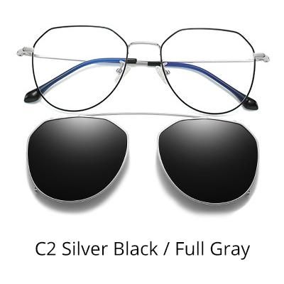 C2 silver svartgrå