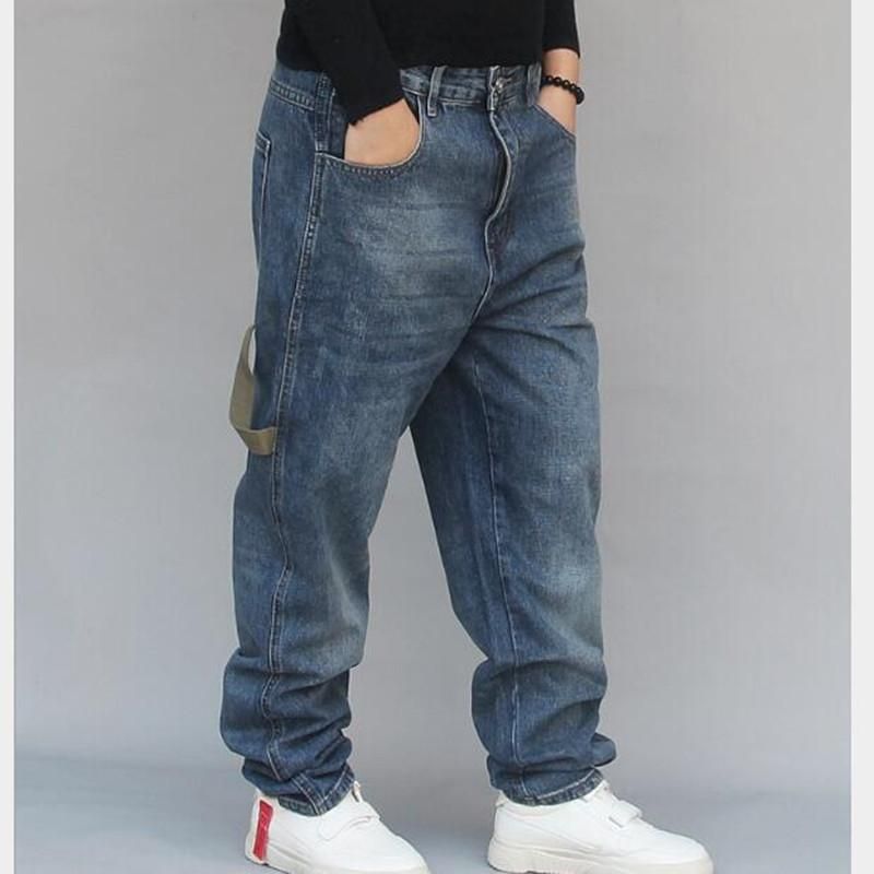 Acquistare Jeans Da Uomo Hip Hop Largy Mens Denim Pantaloni Allentati Rap  Boy Rapper Fashion Plus Size Abbigliamento Economico | Consegna Veloce E  Qualità | DHgate Italy