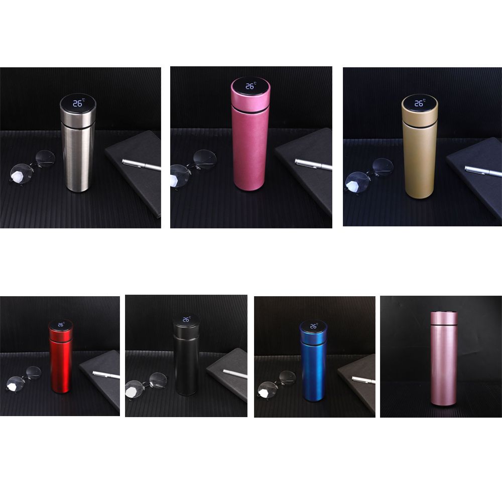 Thermos Bottle Temperature Display Smart Stainless Steel Vacuum Bottle