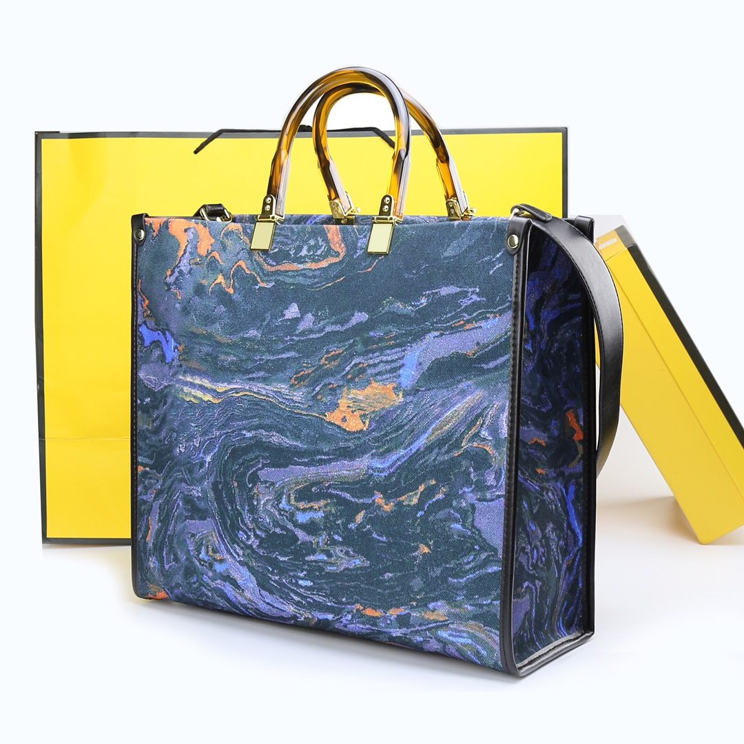 Blue-tote 36x13x31cm