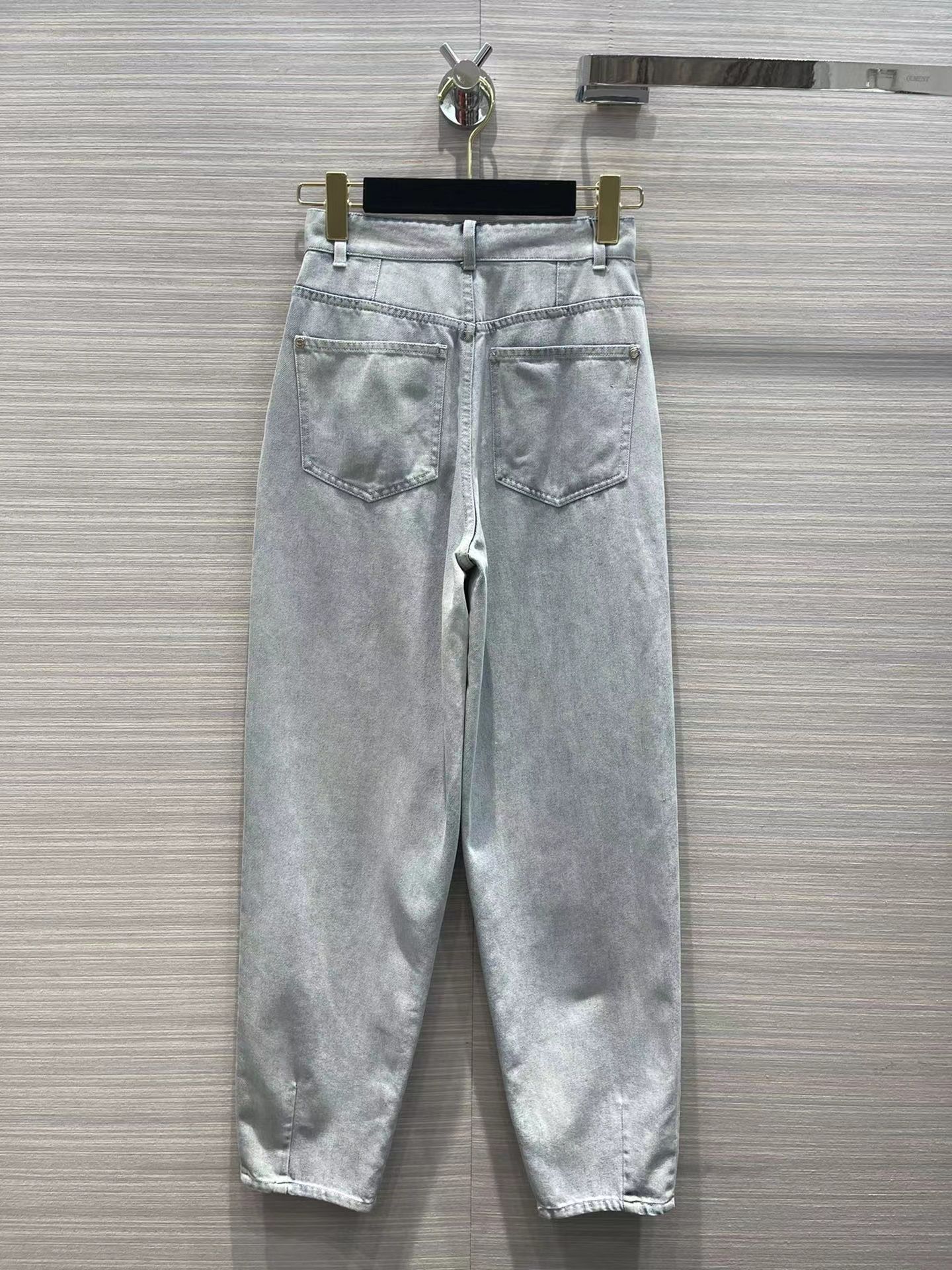 ZARA Jean tipo Baggie Cintura recogida. Talla 2 – NoLoBotes.com