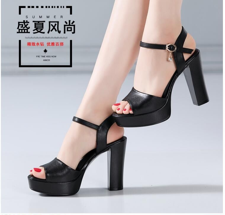 thick heel platform sandals