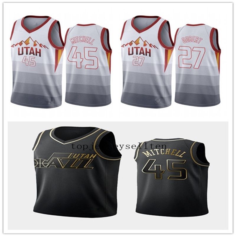 2020 Utah Jazz MEN Rudy Gobert Donovan Mitchell CITY NBA ...