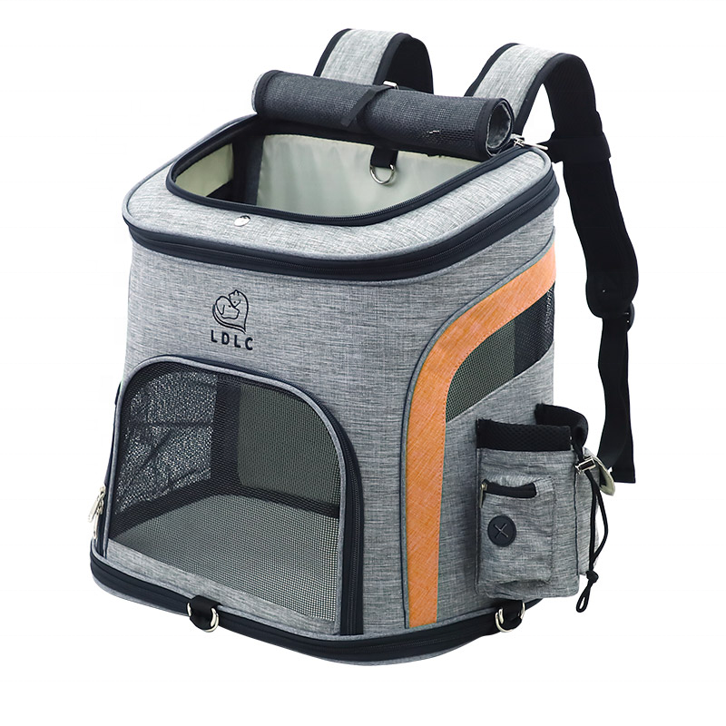 2020 LDLC Small MOQ Big Size Travel Pet Carrier Airline Approved Cat Carrier Backpack Pet