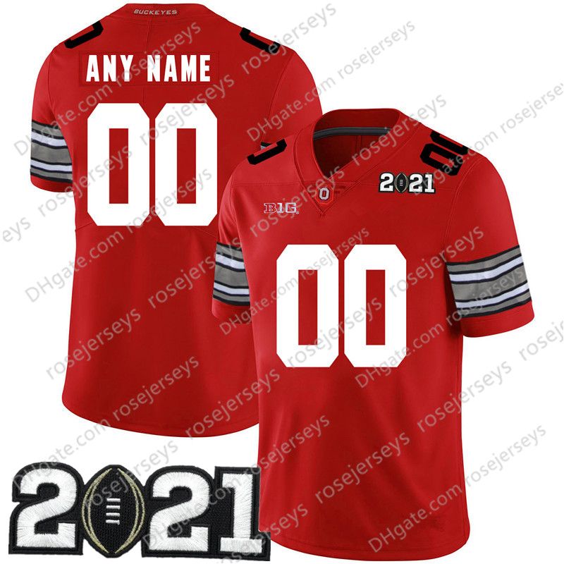 red 2015 playoff with 2021 white number