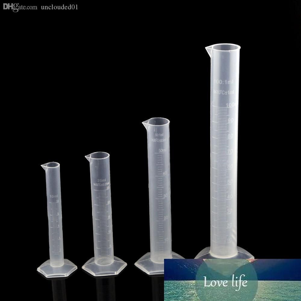 2020 Wholesale Plastic Transparent Liquid Graduated Measuring Cylinder