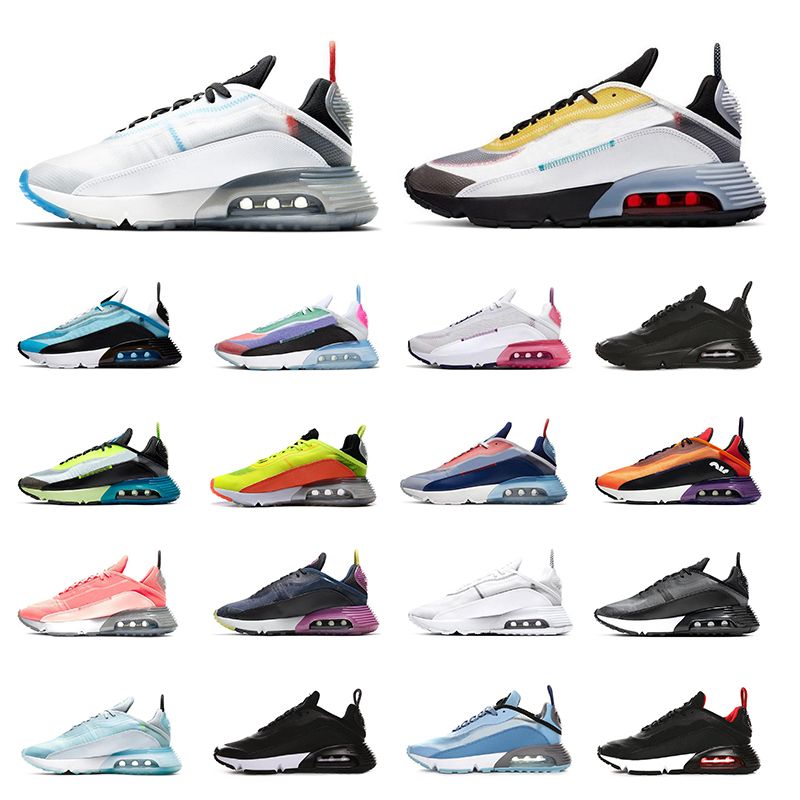 Men Shoes 2090 Women Runner Sports Sneakers 2090s Mens Trainers Laser Blue Chile Red Aqua Black 