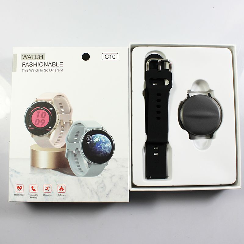 Smartwatch C10 Pulsera Inteligente Frecuencia Cardíaca presión arterial  Monitoreo del sueño | Linio Perú - LE370EL067C64LPE