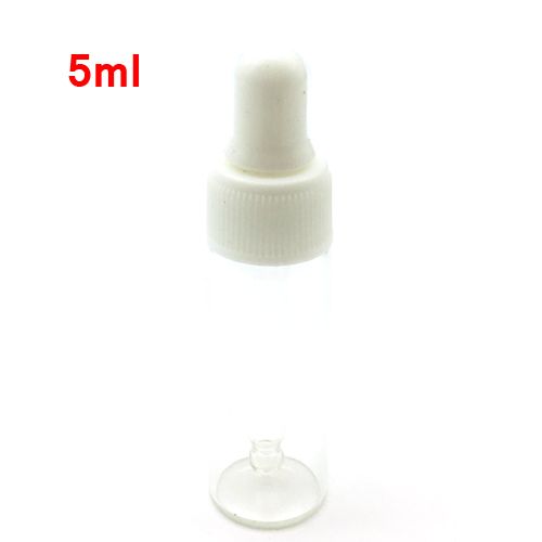 5ml Şeffaf Beyaz Cap