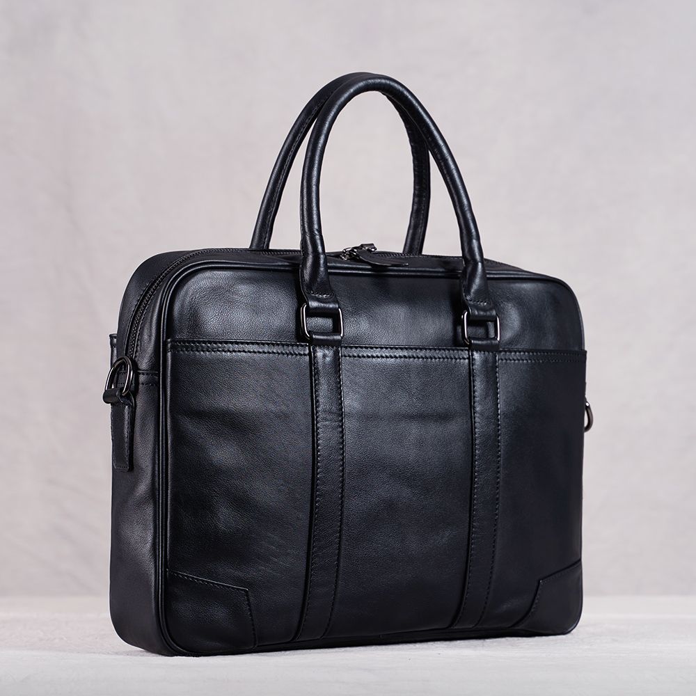 2021 HBP Genuine Leather Men Handbag Man Bag Briefcase Business