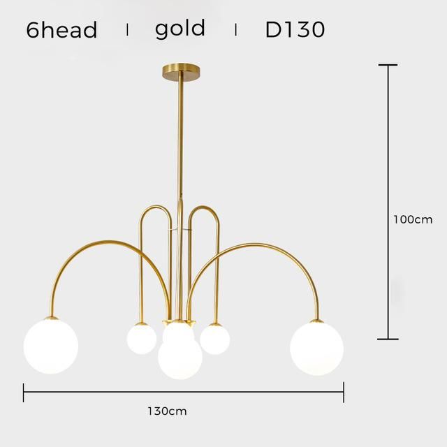 Ouro 130cm branco quente