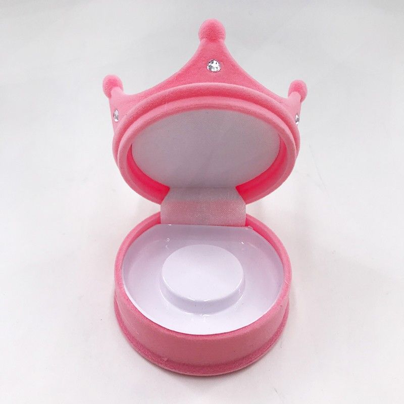 light pink crown box