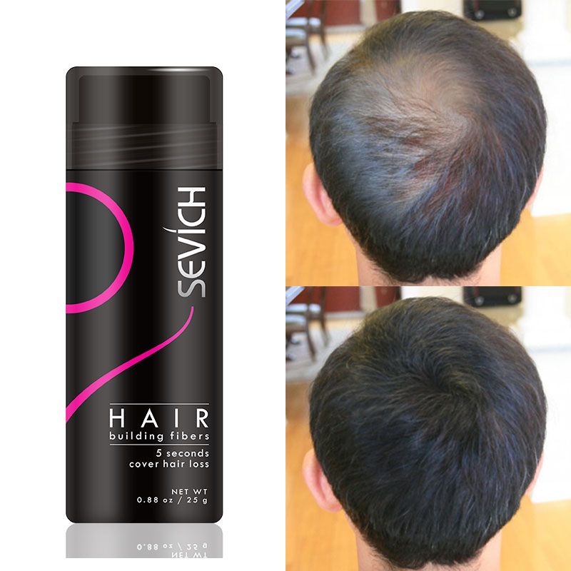 Sevich 10colors 25g Keratin Hair Building Fiber Powder Applicator Spray Hair  Loss Product For Hair Refill