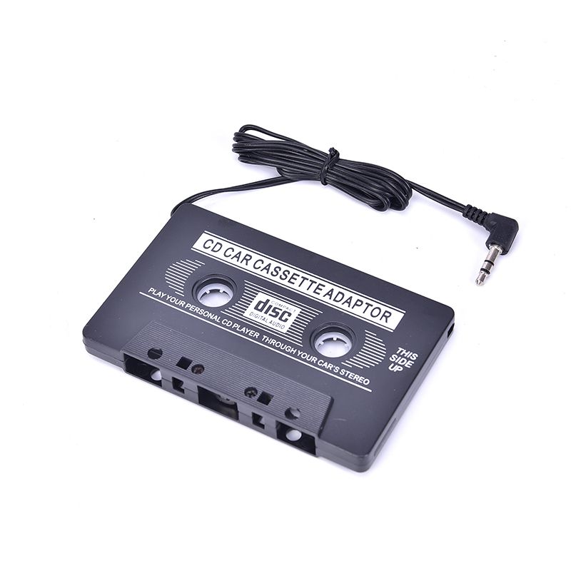 2021 Cassette Tape Adapter For MP3 CD DVD Player Black Universal Car Cassette Car Audio High