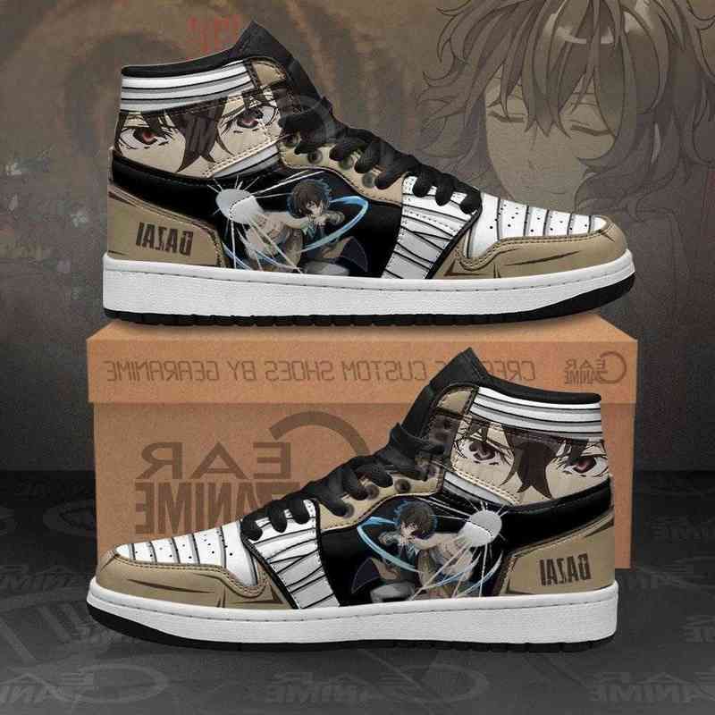 Compra Zapatos Personalizados De Lujo Botas Para Hombre Zapatos Zapatos  Zapatillas De Deporte Dazai Diy Anime Womens Basketball Jumpman 1 Modelo  Entrenadores Personalizados Casual Shoese Barato | Entrega Rápida Y Calidad  | Es.Dhgate