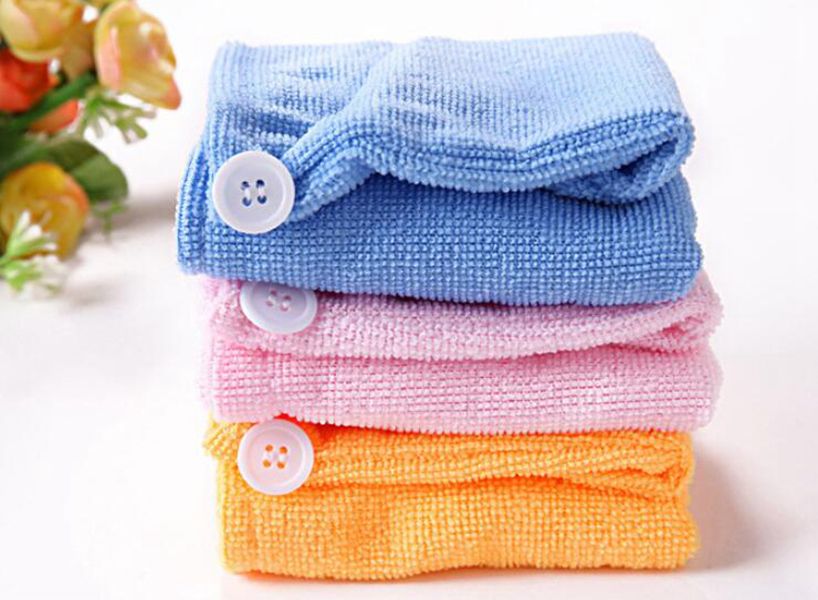Microfiber Magic Hair Dry Shower Caps Drying Turban Wrap Towel/Hat/Cap  Quick Dryer Bath/make