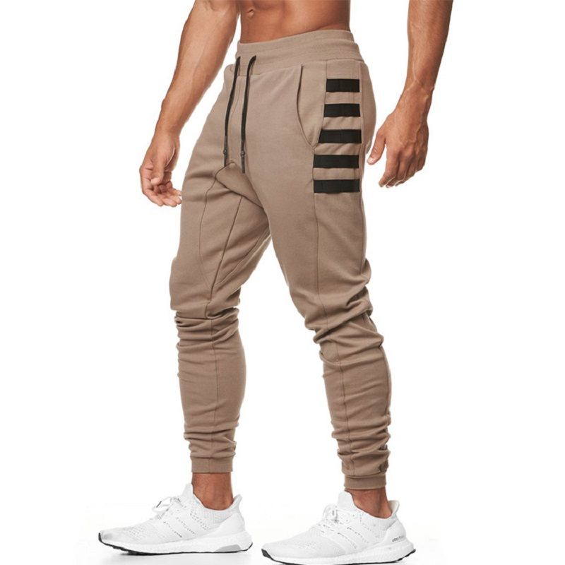 jogging pants with long drawstrings