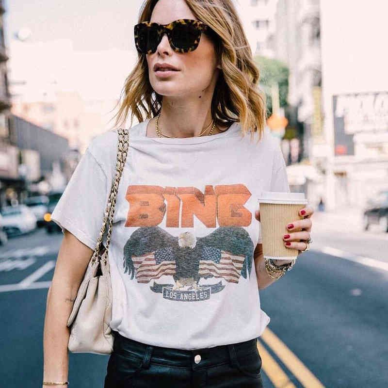 Vintage Eagle Tee Women Graphic Rock N 
