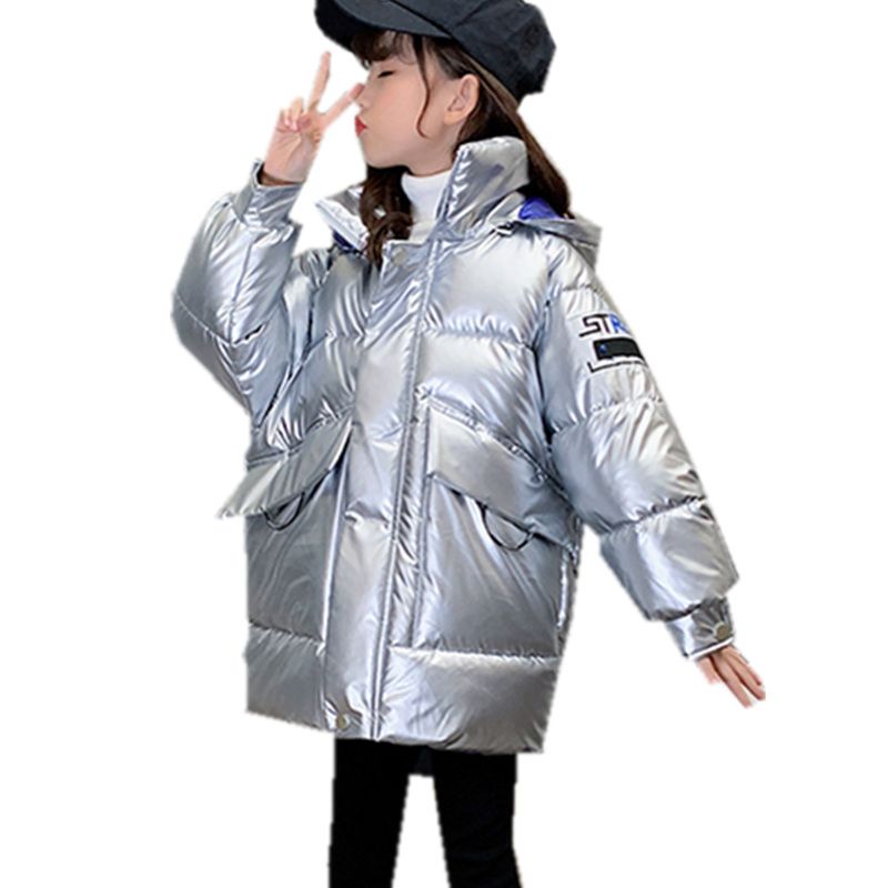 silver shiny coat