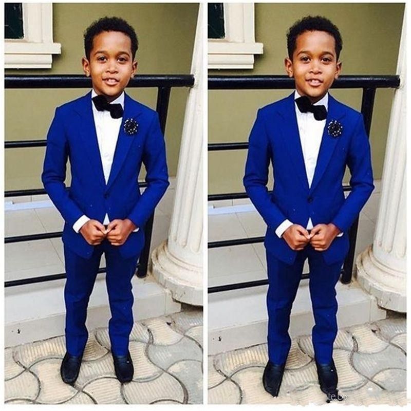 ring bearer outfit royal blue