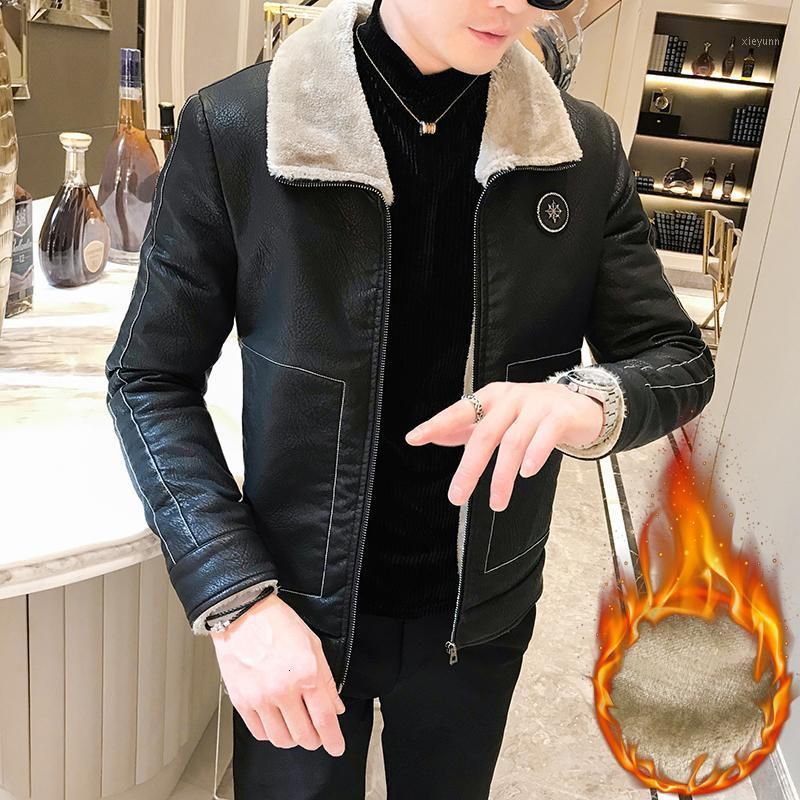 Compra CHAQUETA MARRÓN HOMBRE INVIERNO NUEVO HOMBRE PU Abrigo PU Masculino  Color Sólido Zipper Outwear Top Veste Cuir Homme Moda Hombres Chaqueta De  Cuero1 Barato | Entrega Rápida Y Calidad | Es.Dhgate