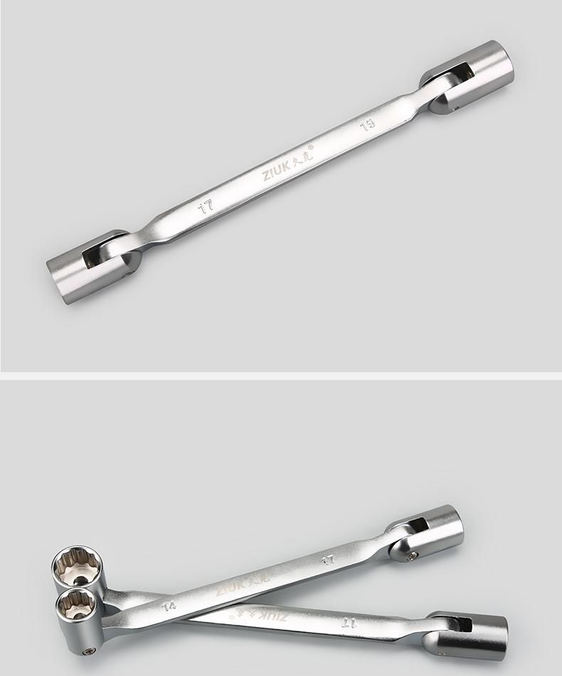 2020 Flexible Head Socket Wrench For Car Repair Hand Tools Double Box