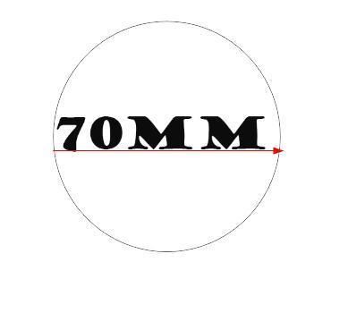 70mm Standard Gold-