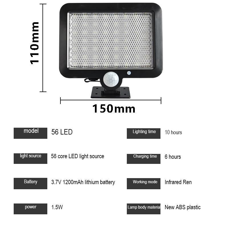 Luz 56led-branca