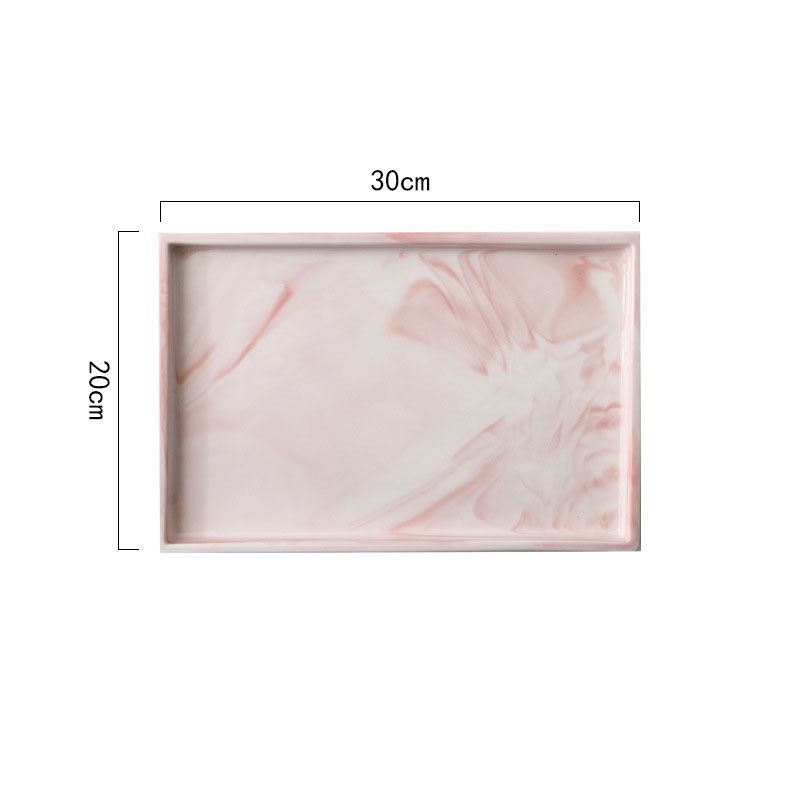 12 inch rectangular - pink
