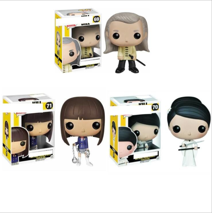kill bill funko pop set