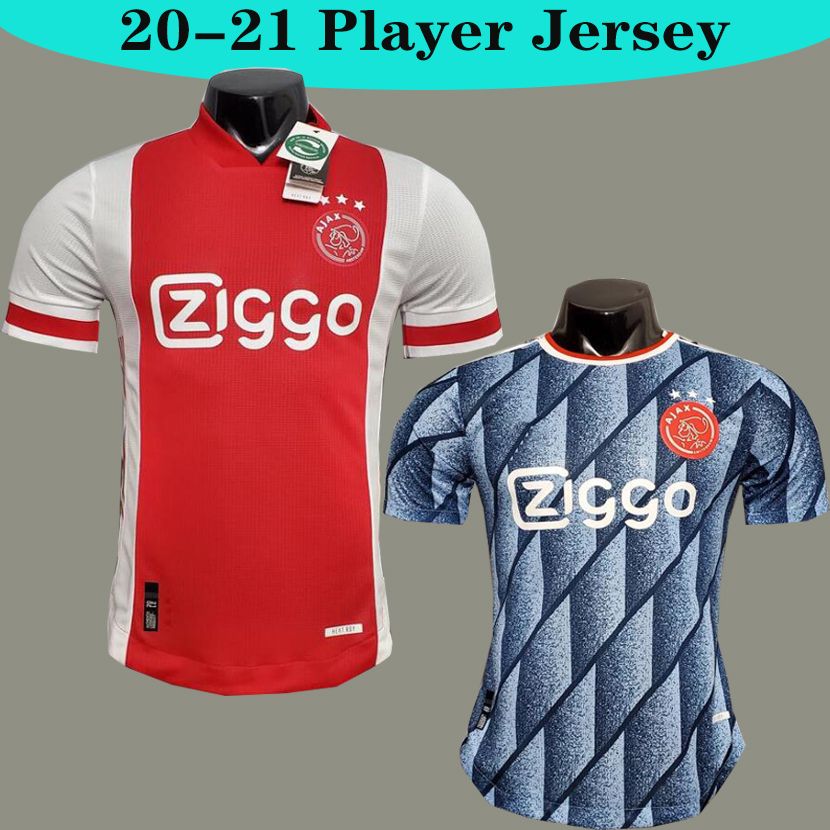 2020 20 21 Ajax Player Version Soccer Jersey PROMES ...