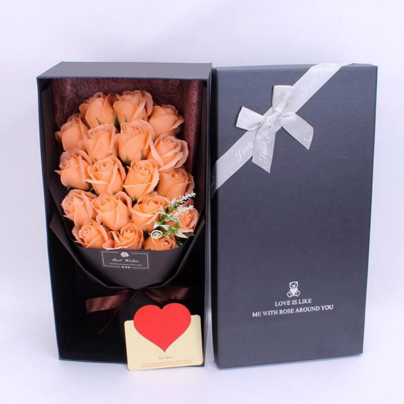 Art 6: Rose mit Geschenk-Box