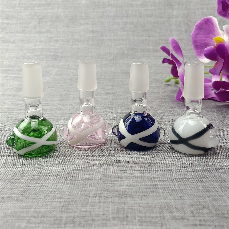 2020 Glass Bong Accessories 14mm And 19mm Male Linker For Smoking Glass