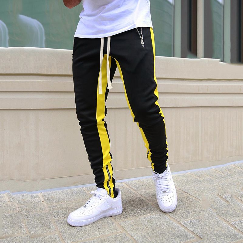 Compra Joggers Para Hombre Pantalones Casuales Fitness Men Ropa Deportiva  Chándal De Chándal Pantalones De Chándal Pantalones Skinny Pantalones A S  201221 Barato | Entrega Rápida Y Calidad | Es.Dhgate