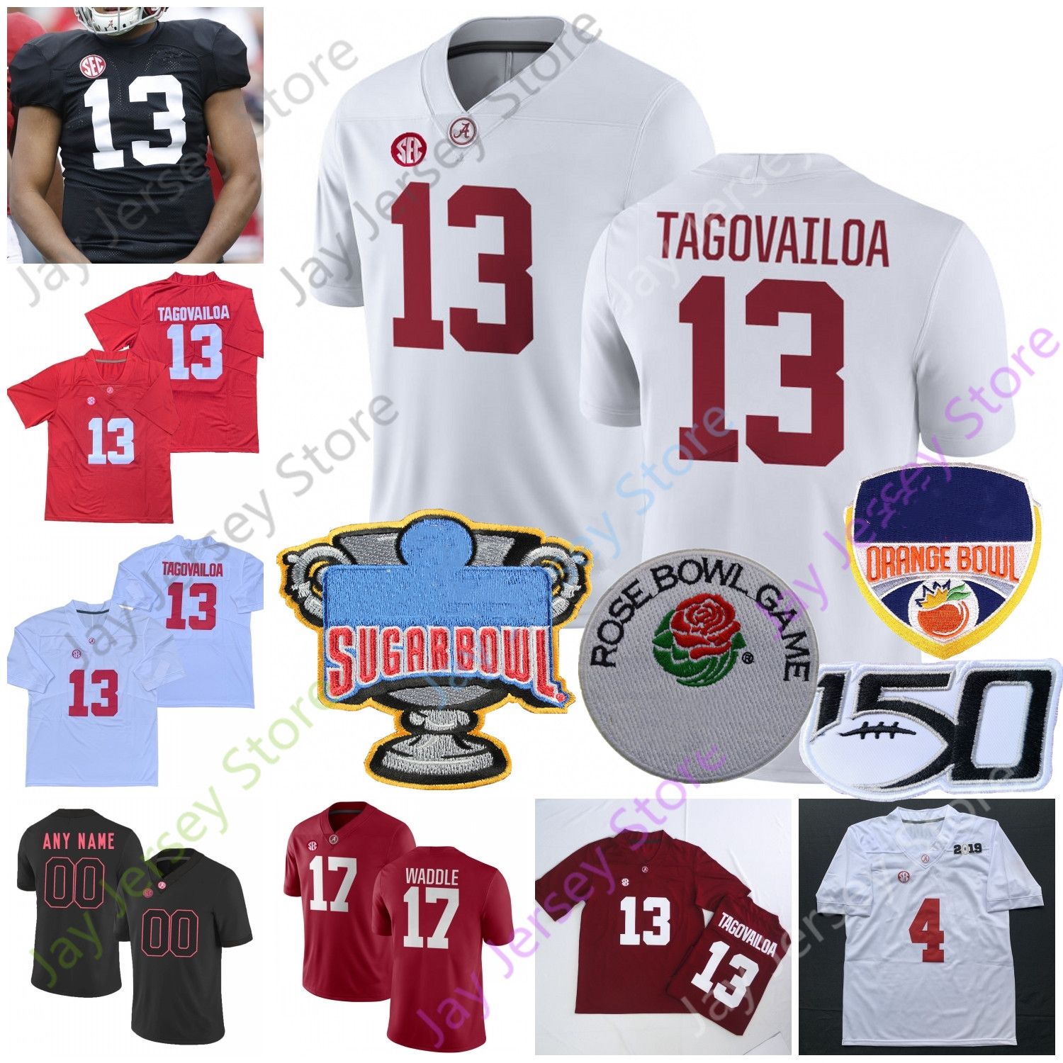 Buy Best And Latest Best Use Custom Alabama Crimson Tide Football