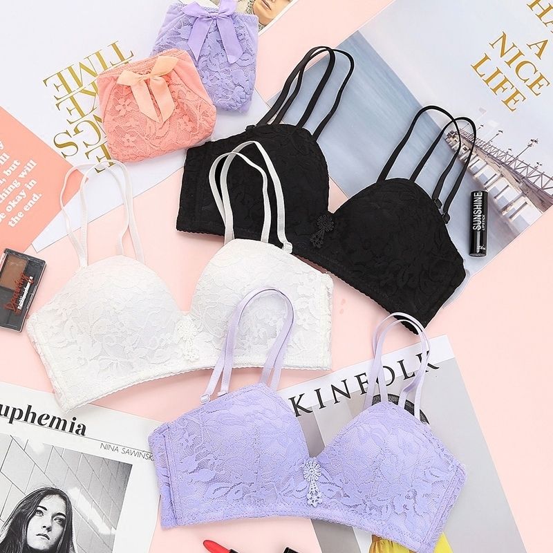 Compra Pubertad Set Adolescente Ropa Interior Joven Dama Mujer Niñas  Pequeño Sujetador Y Panty Sets 13 15 17 18 Años Barato | Entrega Rápida Y  Calidad | Es.Dhgate