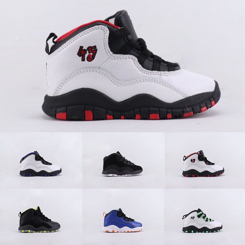 Kids Basketball Shoes AJS 10s Seattle 