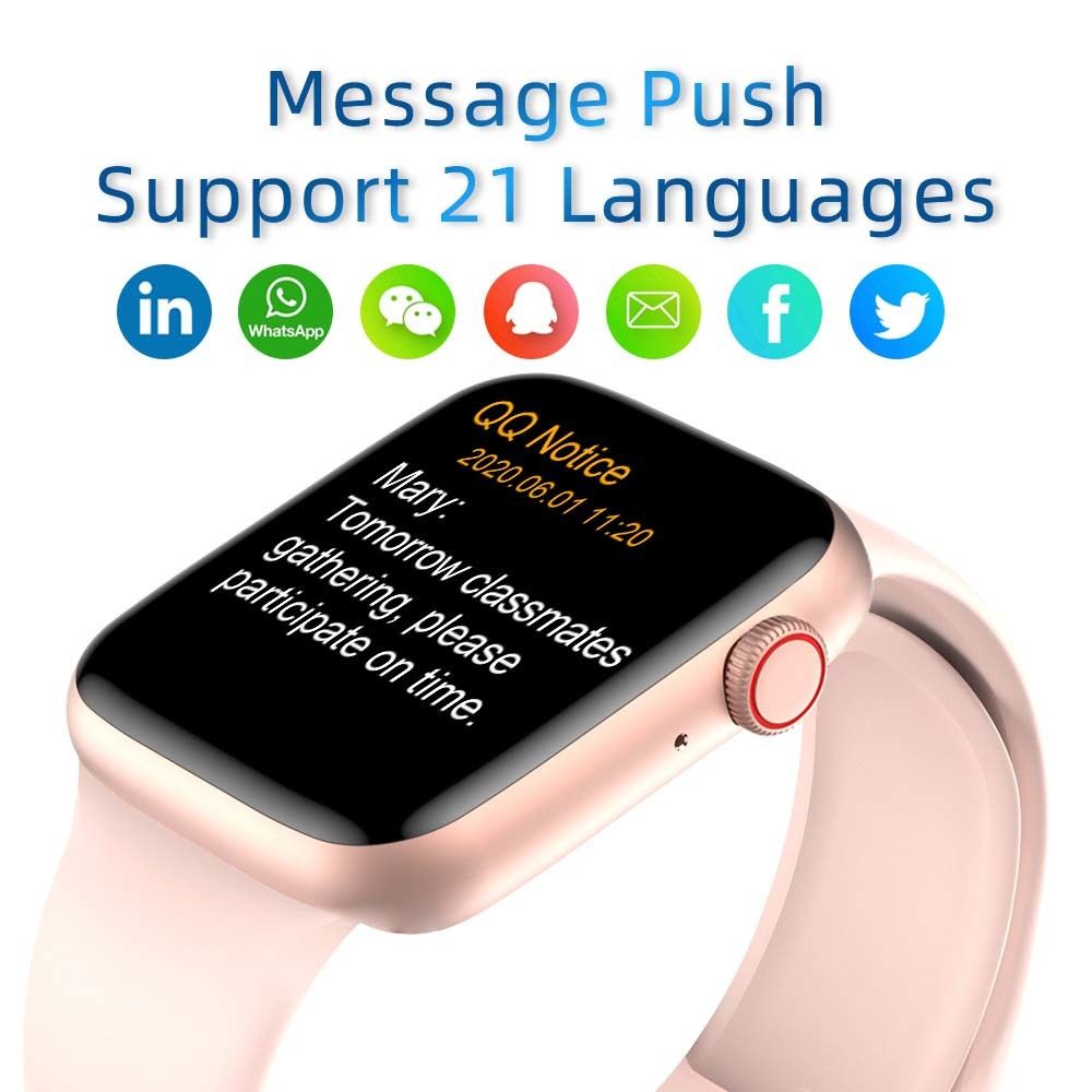 Zurexa IWO 8 Reloj Elegante LITE Hombres Mujeres Deporte IP68 A Prueba De  Agua W26 SmartWatch De Oxígeno De La Sangre Podómetro Inteligente Reloj  Para Android IOS Por Zhuzhipo970, 33,02 € | Es.Dhgate.Com