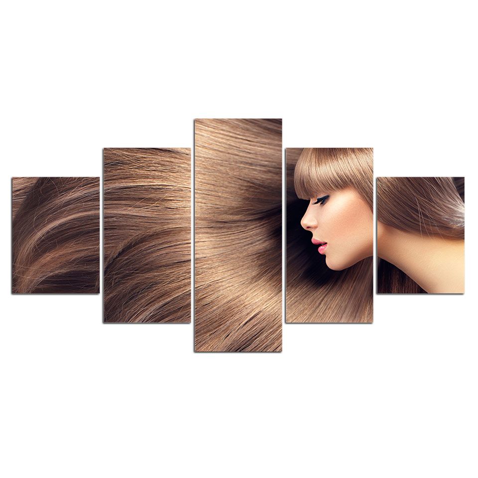 5 Panel Canvas Painting Hairdressing Posters Hair Slaon Canvas Wall Art Hair Salon Posters Artwork Barber 5 Panel Canvas Painting Hairdressing Posters Hair Slaon Canvas Wall Art Hair Salon Posters Artwork Barber