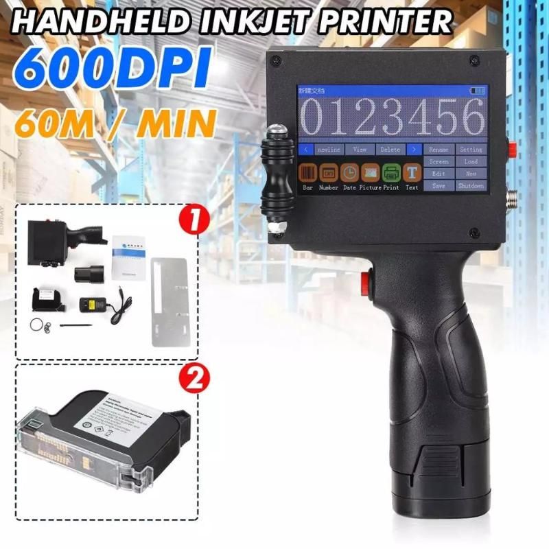 Impresoras 600DPI TOUCK INKJET Portátil Mano Impresora de mano para logo / de caducidad / Código