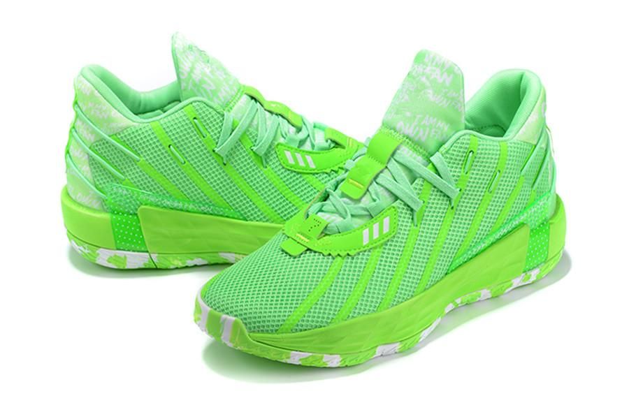 damian lillard lime green shoes