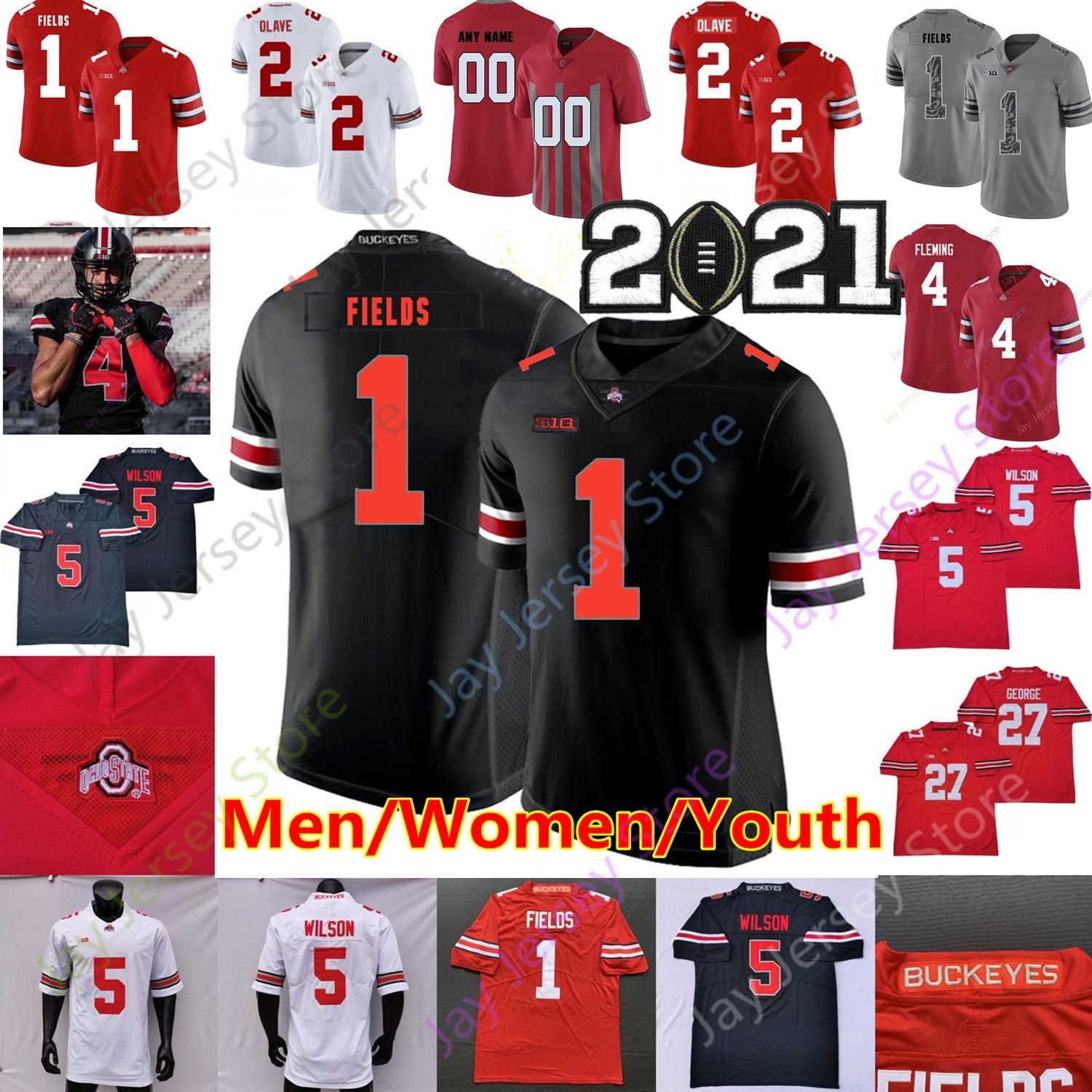 custom buckeyes jersey