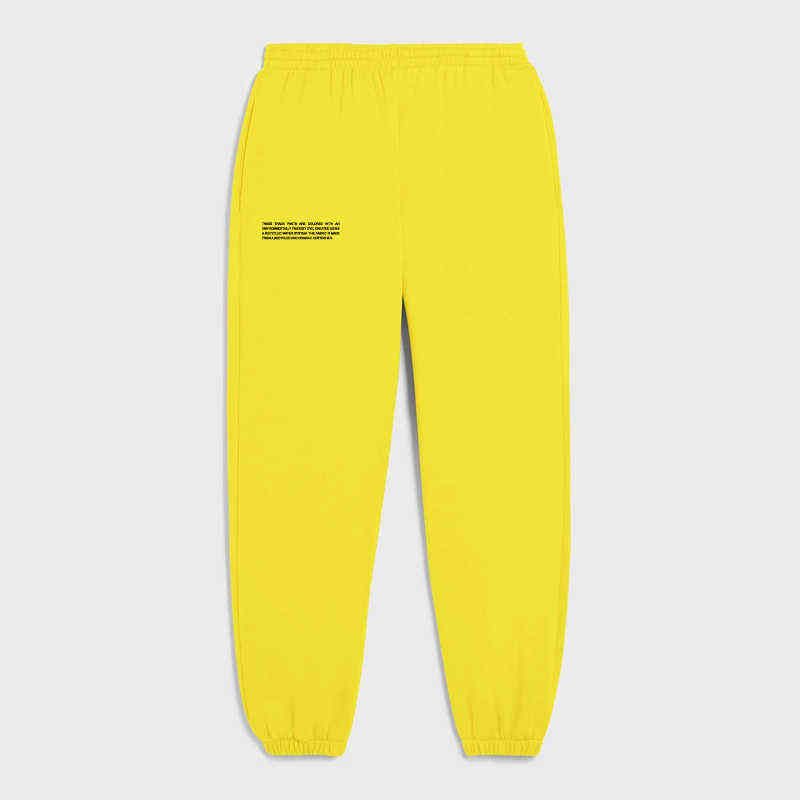 yellow weatpants