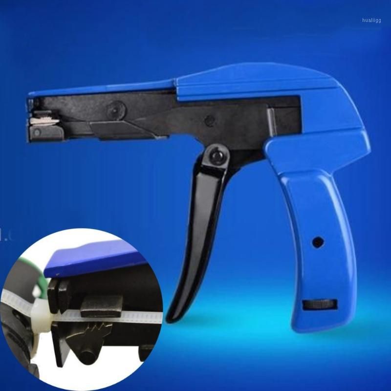 Pistola De Cremallera Cable de Nylon de instalación de las herramientas de cierre de tensión de corte Sujetador corbata 
