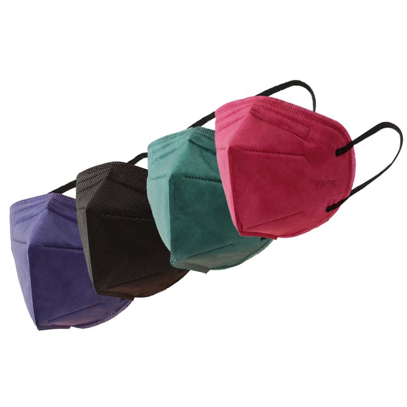Best KN95 Mask 6 Layer Colorful Face Masks Activated Carbon Reusable