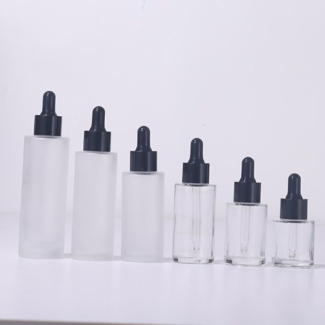 30ML كاب أسود الثابتة والمتنقلة ملاحظة زجاجة