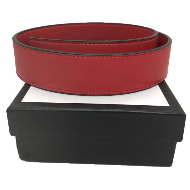 red + bronze buckle