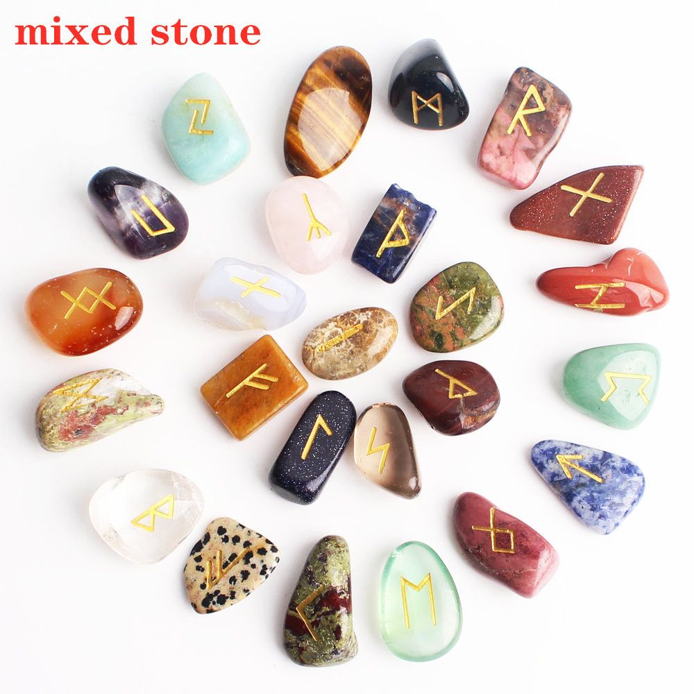 25pcs Piedra Mixta