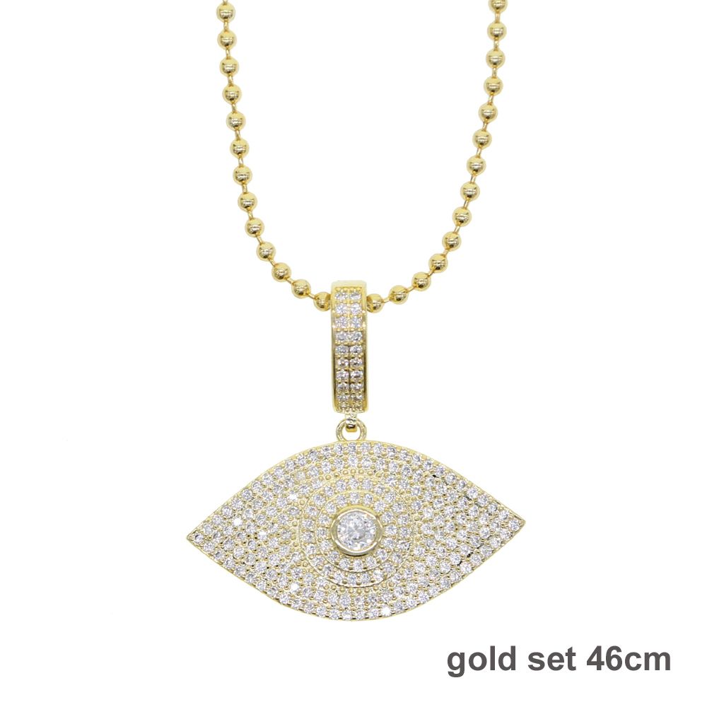 Bead Gold Set46cm